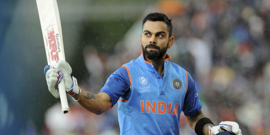 Kohli made a world record