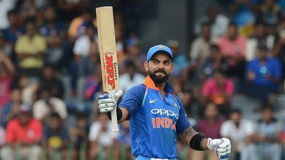 Kohli made a world record