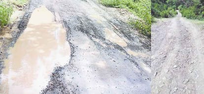 himachal sirmour first cm ys parmar village road in bad condition