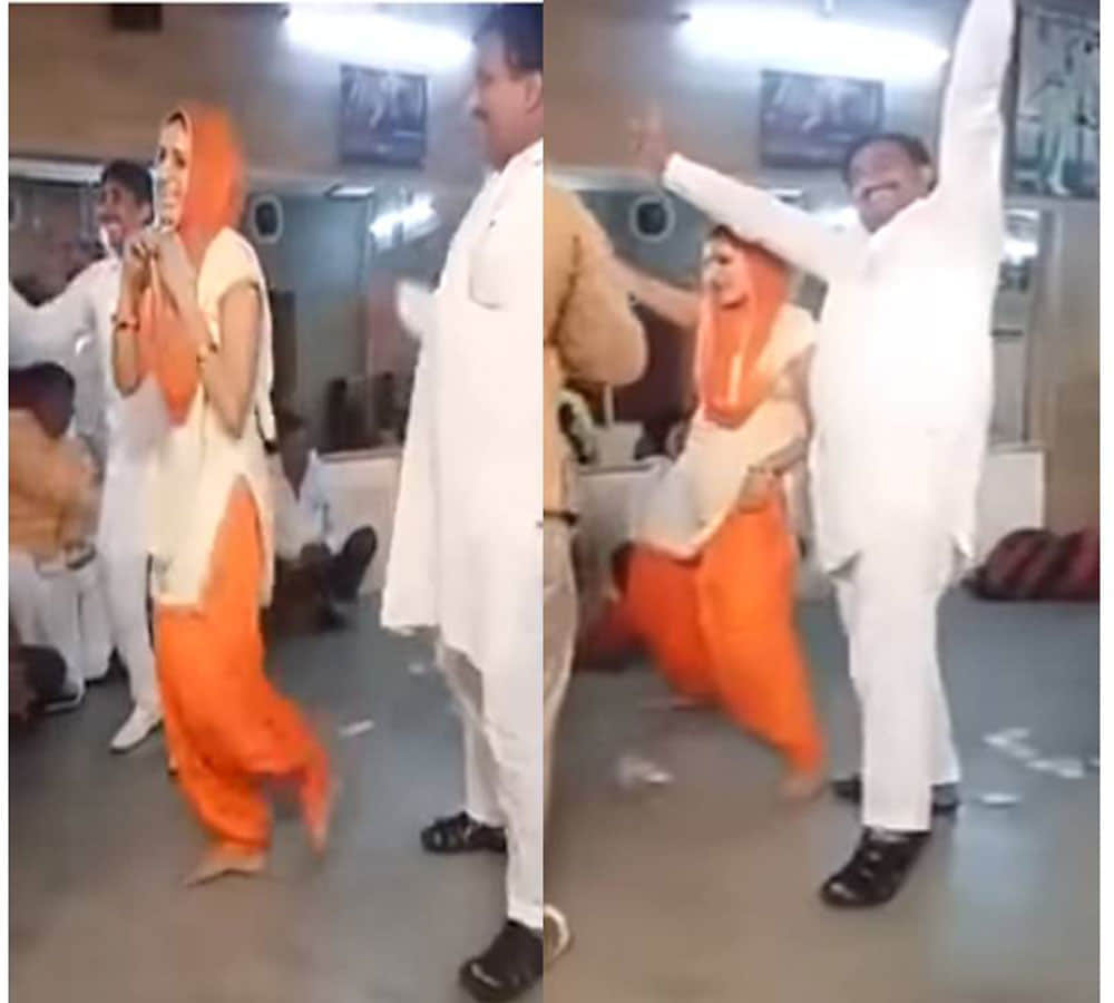 private party dance video of Sapna Choudhary is going viral 