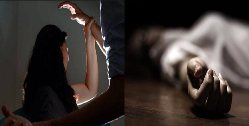 Trying to enter and rape the house, beaten to protest, death