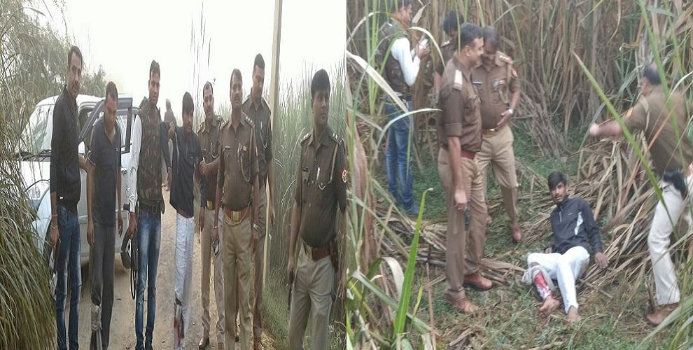 Encounter between the police and the miscreants, five arrested including Rs 20 thousand prize money