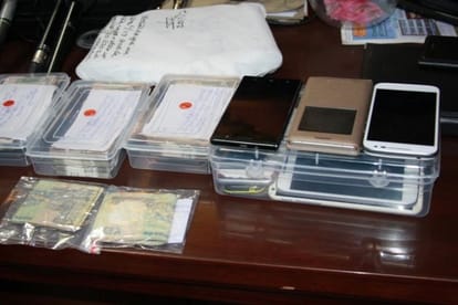 Police arrested bikers gang in Lucknow.