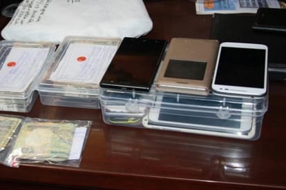 Police arrested bikers gang in Lucknow.