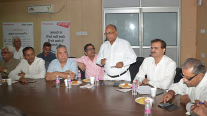 samwad program on GST in Amar Ujala kanpur office