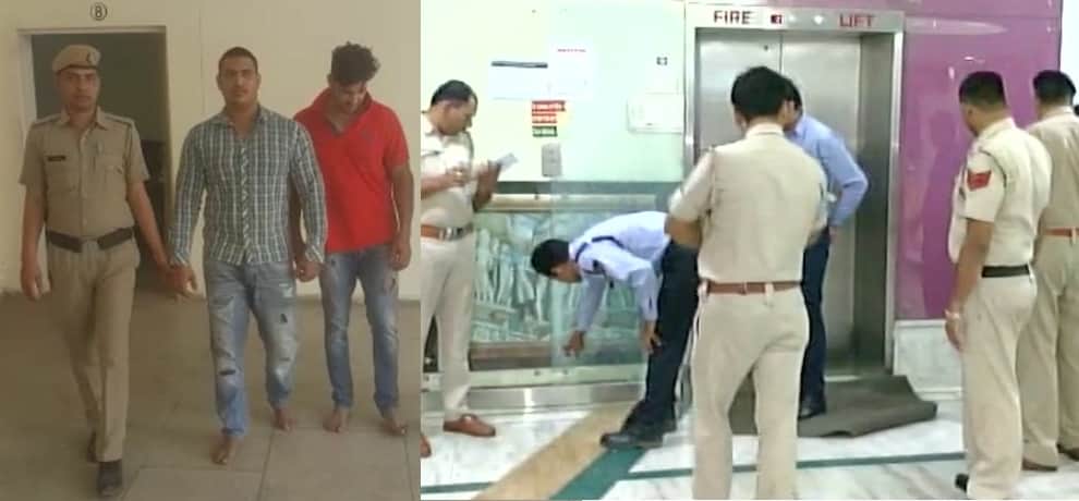 two groups clash in gurugram grand mall, bar operator 2 friend injured in firing