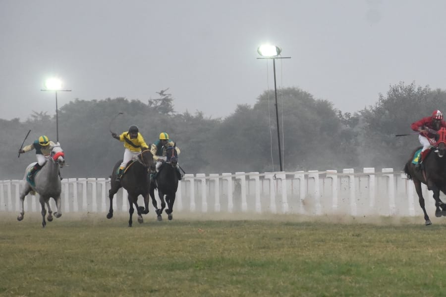 pics of horse race in Lucknow.