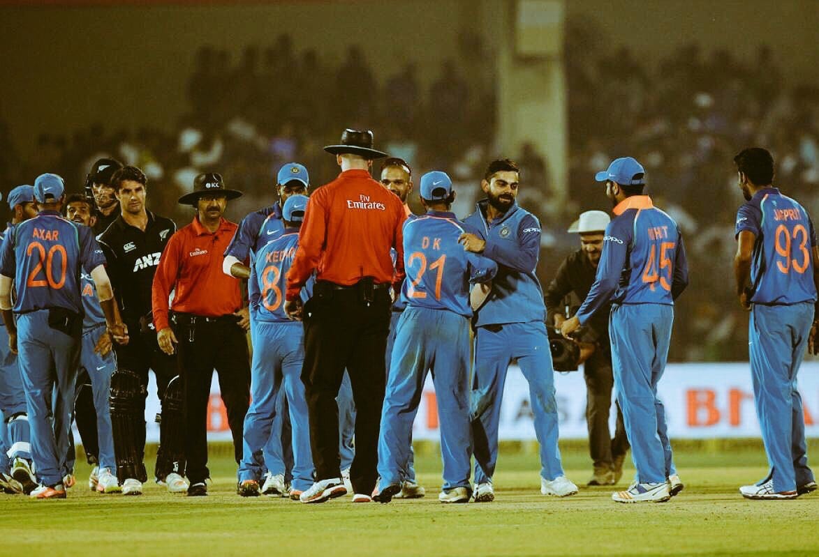 Since 2016  India have won all the seven series-deciders in limited-over Internationals 