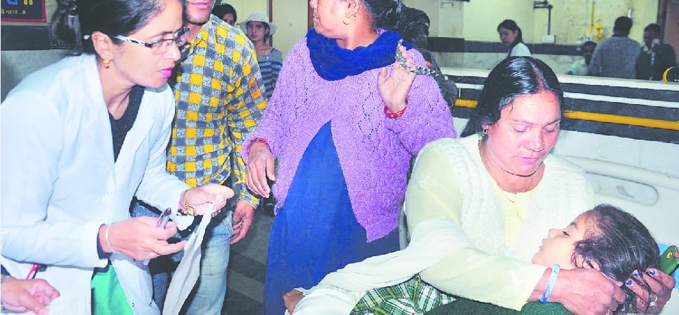 three people died in private van accident at mandi