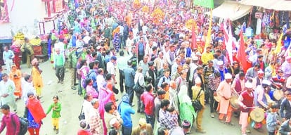 renuka mela utsav started with shobha yatra