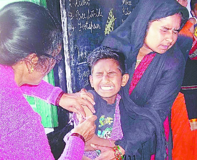 miscles, rubela vaccination campaign started