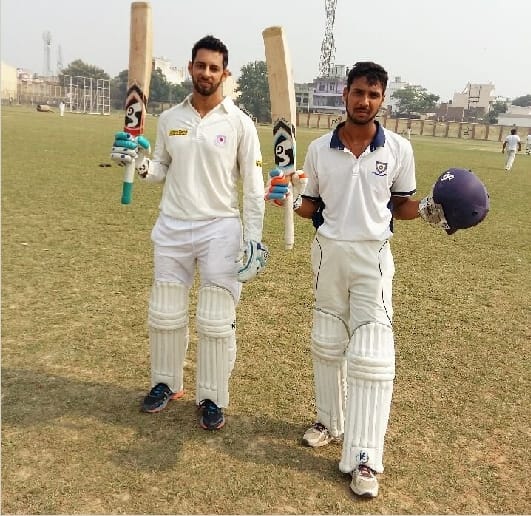 Shubham and Vikas hit the century