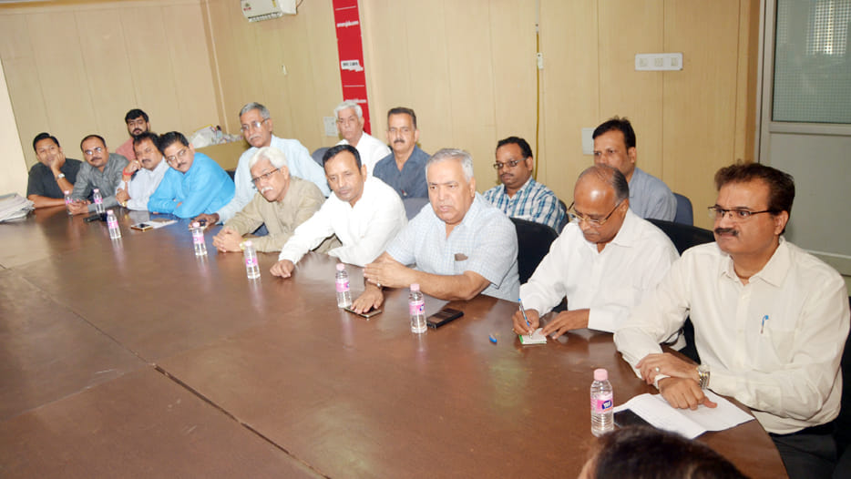 samwad program on GST in Amar Ujala kanpur office