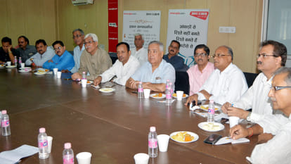 samwad program on GST in Amar Ujala kanpur office
