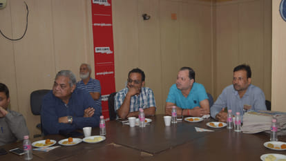 samwad program on GST in Amar Ujala kanpur office