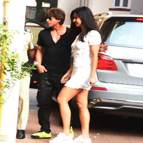 Katrina Kaif spotted with Shahrukh Khan in Mumbai, see pics