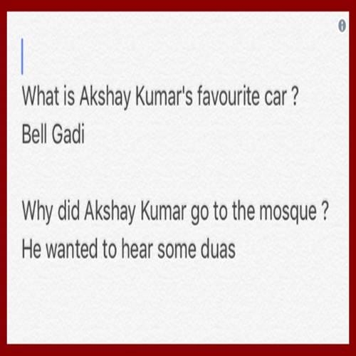 Akshay Kumars wife Twinkle makes fun of comedian Mallika du and his father Vinod dua