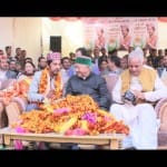 cm virbhadra singh rally at kullu bhunter