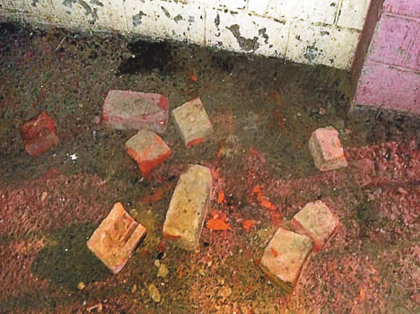 Carelessness of the college administration
