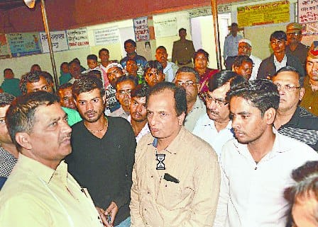 Massacre in district hospital on patient's death