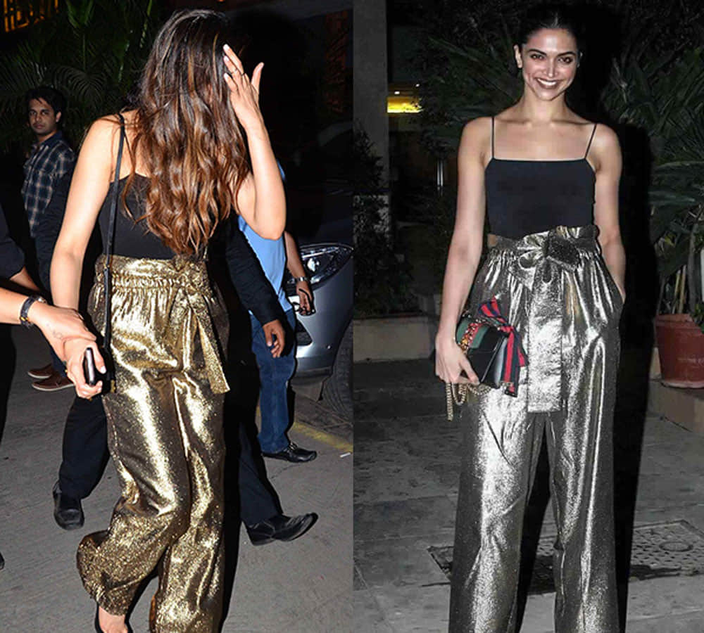deepika padukone repeat her dress at gauri khan party