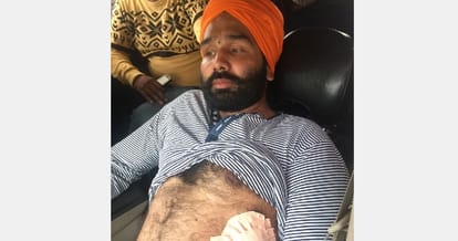 Clash between akali dal workers and congress workers