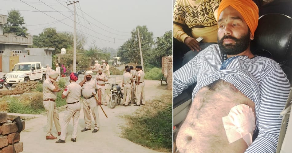 Clash between akali dal workers and congress workers