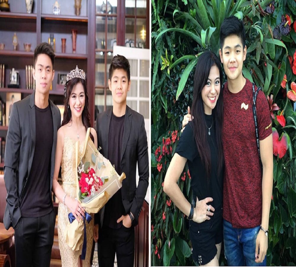People thought them as boyfriends girlfriend but she is his mom