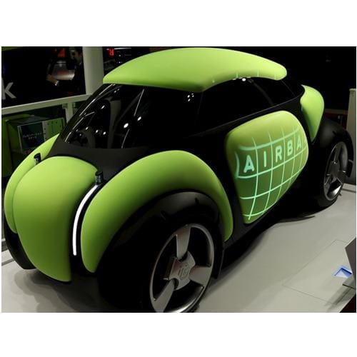 World First Dent-Proof Car FLESBY Showcased at Tokyo Motor Show by Toyoda Gosei