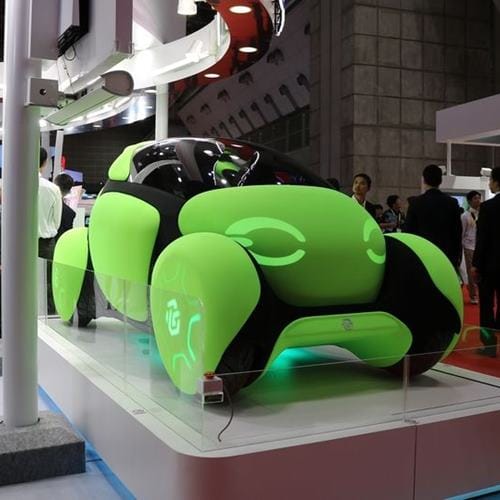 World First Dent-Proof Car FLESBY Showcased at Tokyo Motor Show by Toyoda Gosei