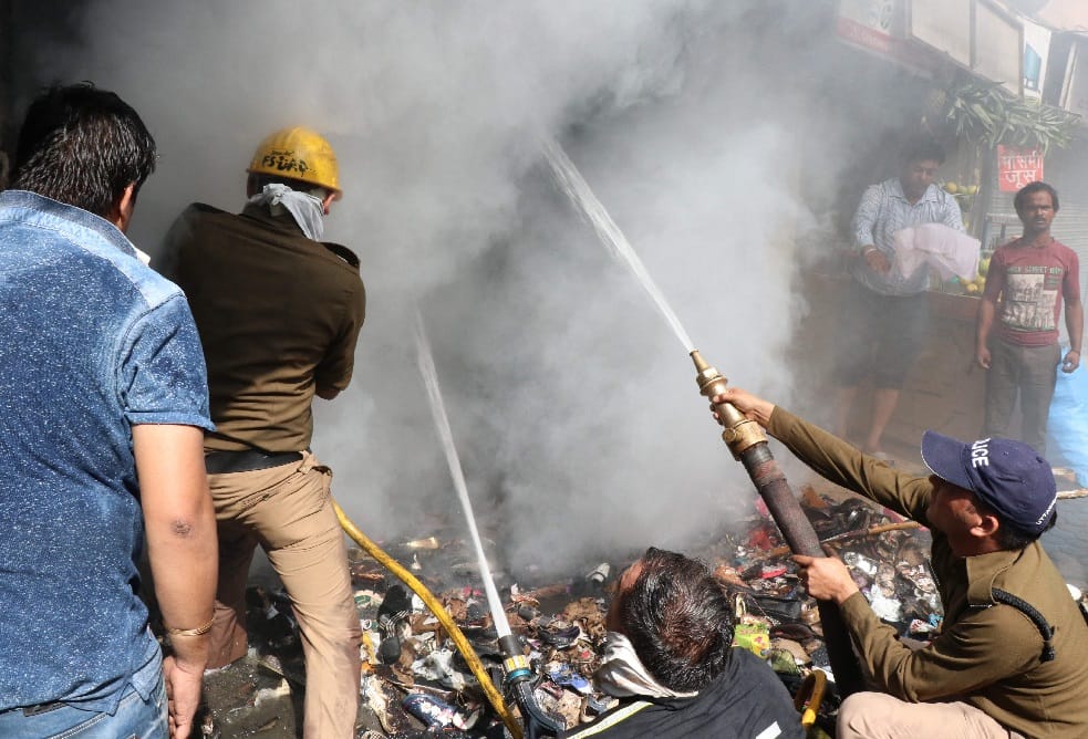 Loss of millions of homes, fire in the shop