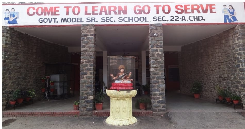chandigarh government school, parent Suicide threat to school