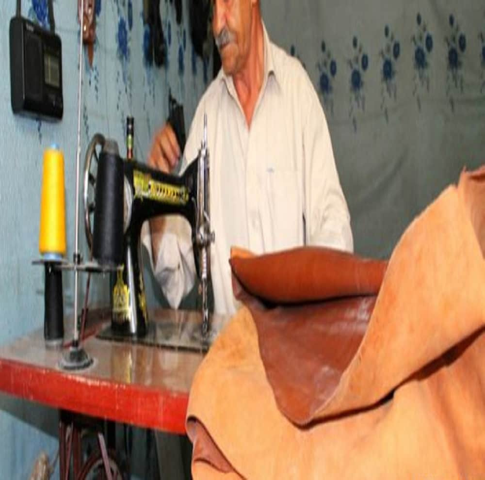 The easiest way to identify real leather