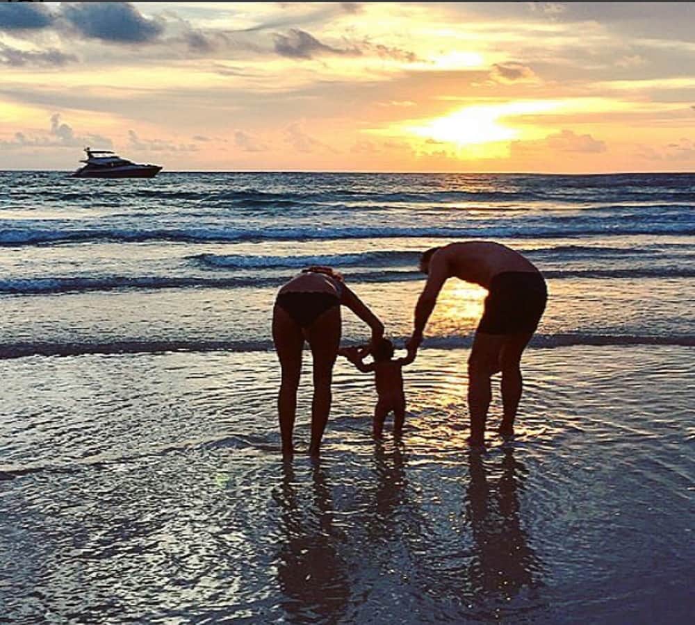 Lisa Haydon son Zack makes his debut through a magazine cover