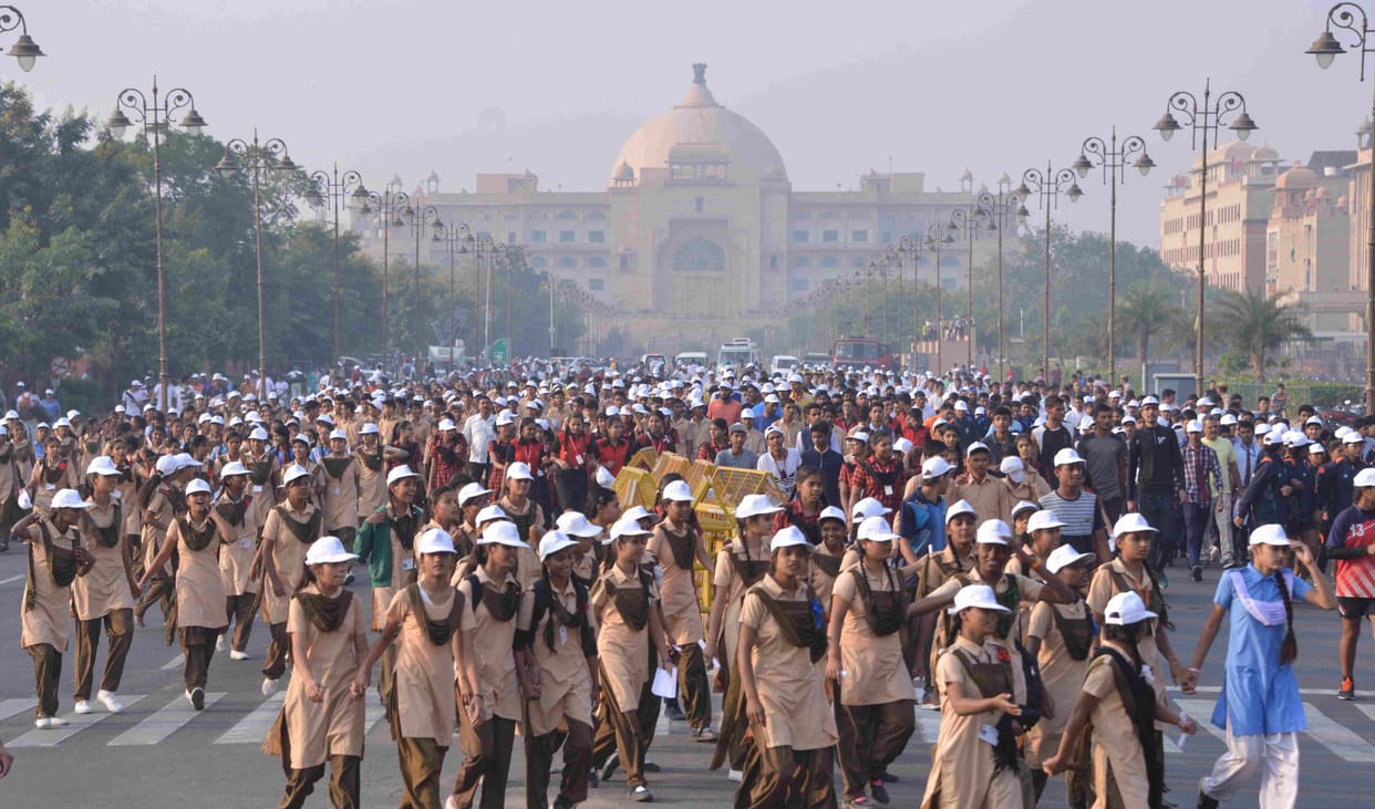 Run for Unity in Jaipur, Gives the message of Ektaa