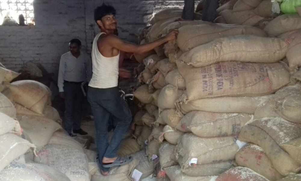 ration seized in etah which was for public distribution