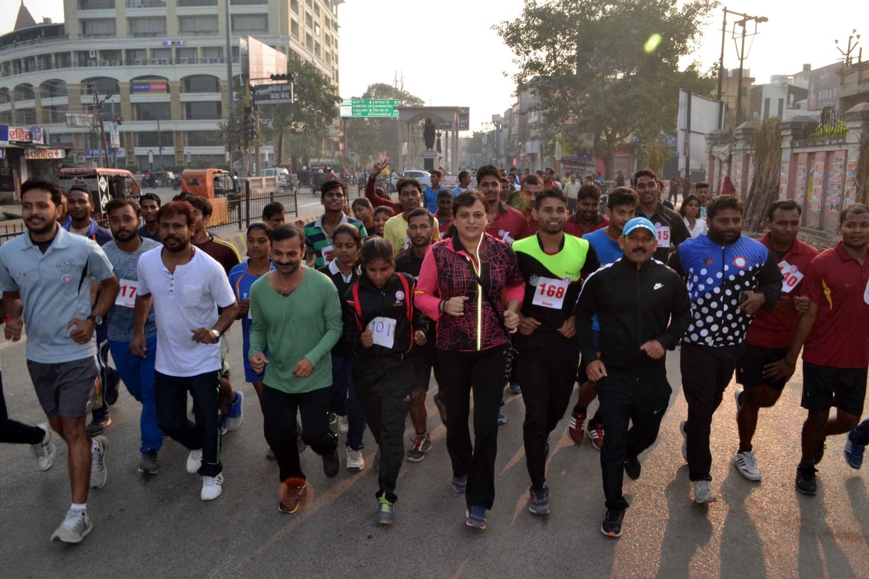 national integration day, people excited in the run for unity