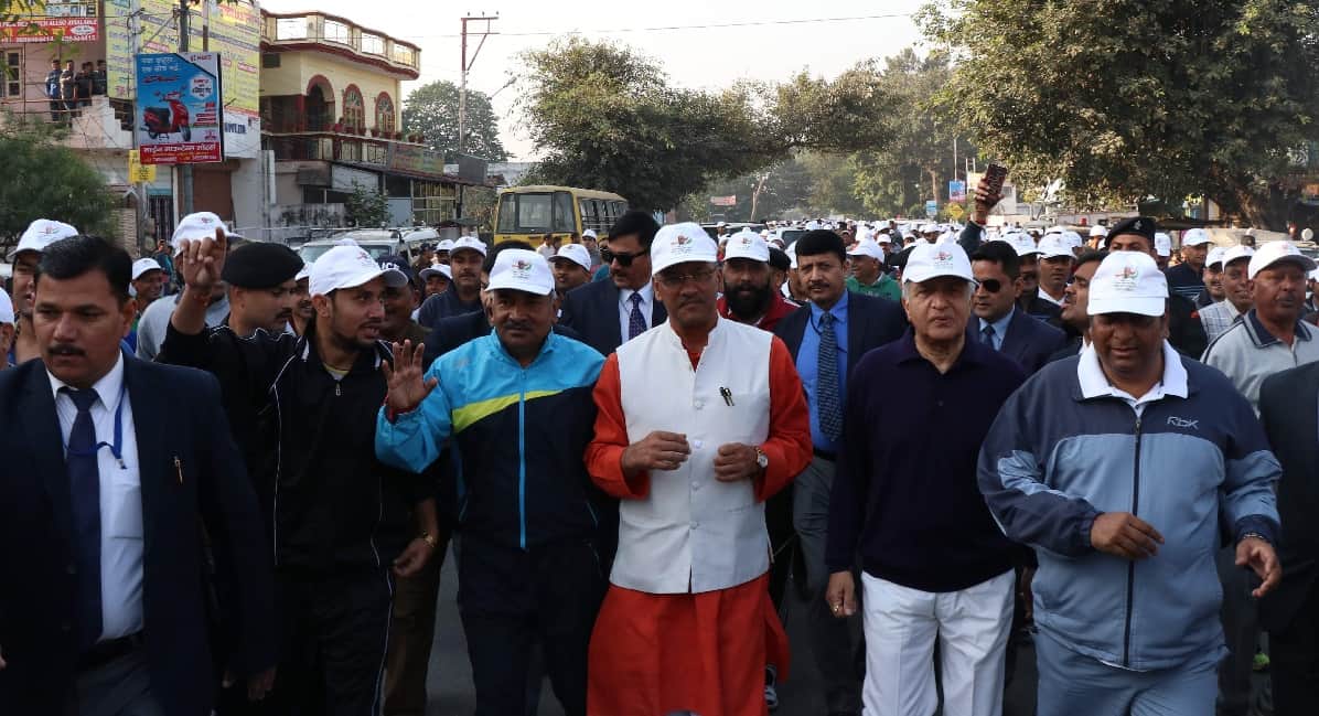 run for unity photos in dehradun    