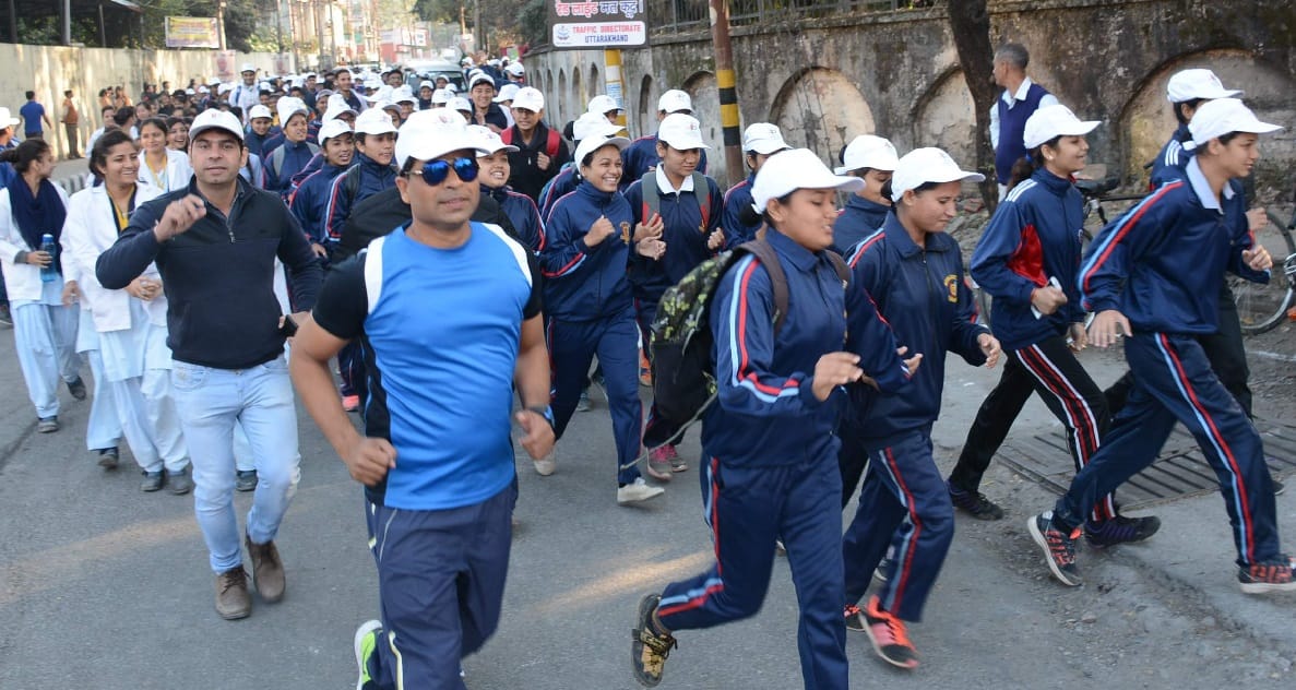 run for unity photos in dehradun    