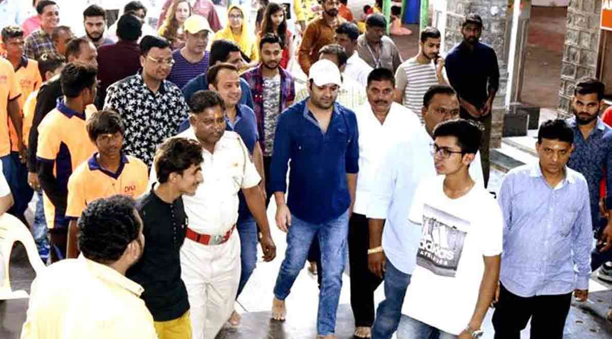 kapil sharma went to shirdi for the success of firangi
