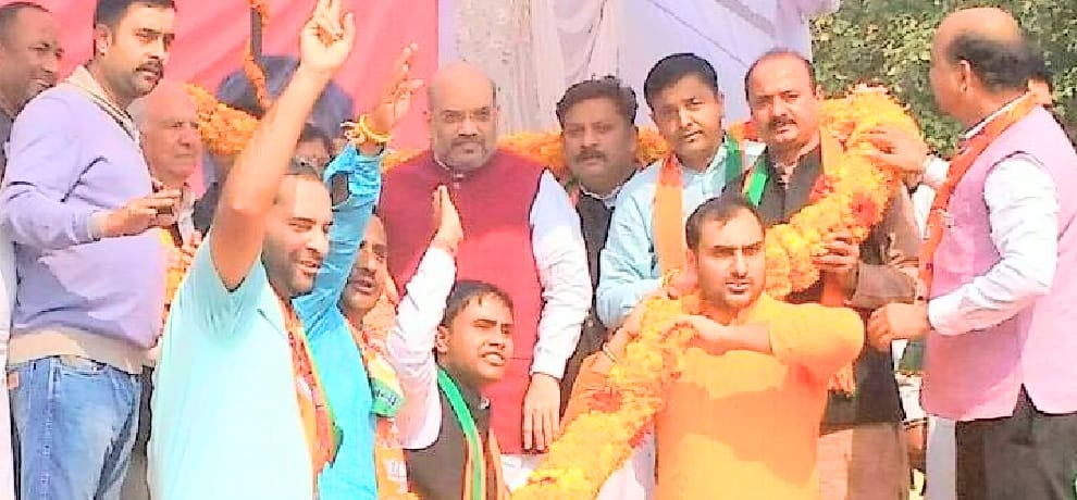 himachal assembly election bjp president amit shah rally in damtal indora