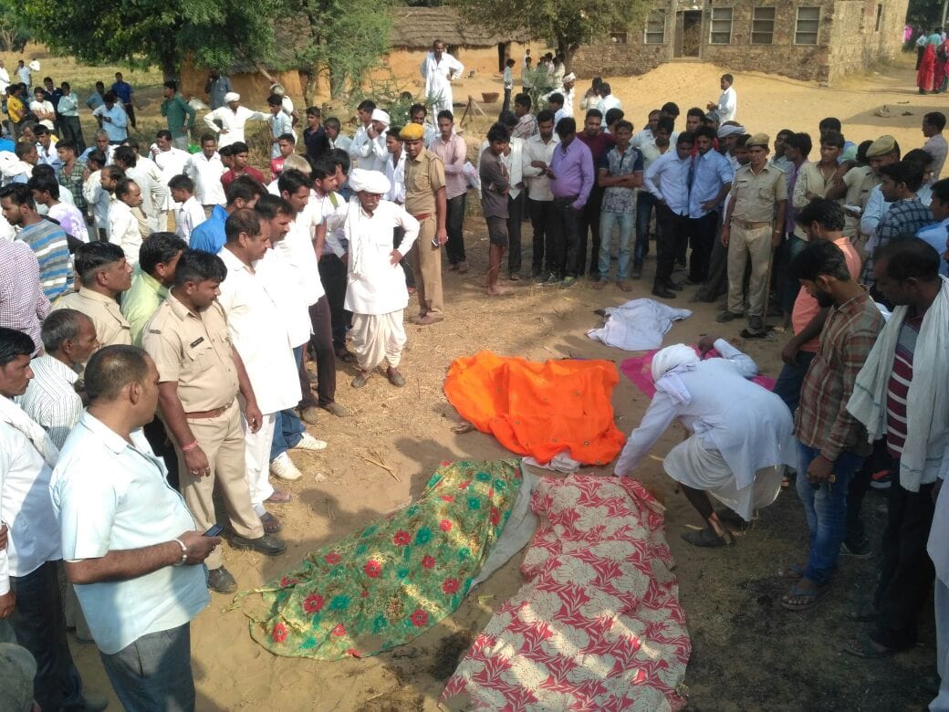 A big Blast in electric transfarmer in shahpura, 6 death and 22 injured 
