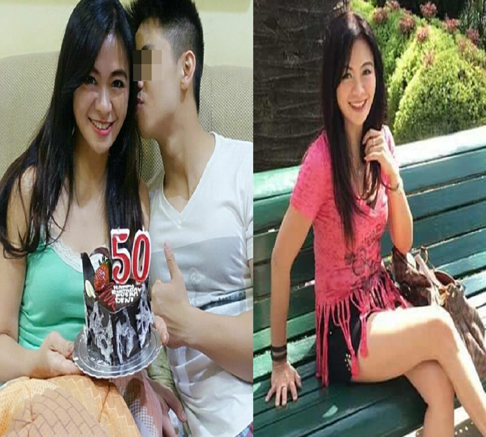 People thought them as boyfriends girlfriend but she is his mom