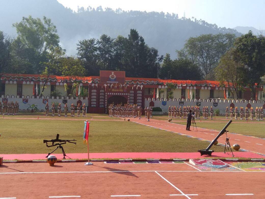 SSB passing out parade in srinagar garhwal