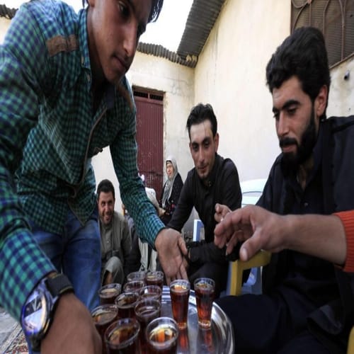 see pictures, After the disappearance of ISIS in Raqqa, wedding beats echoed