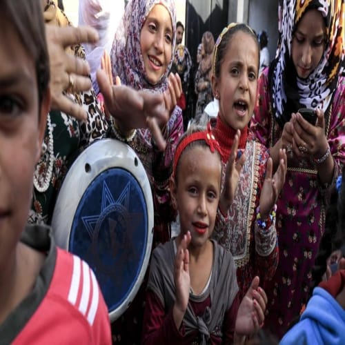 see pictures, After the disappearance of ISIS in Raqqa, wedding beats echoed
