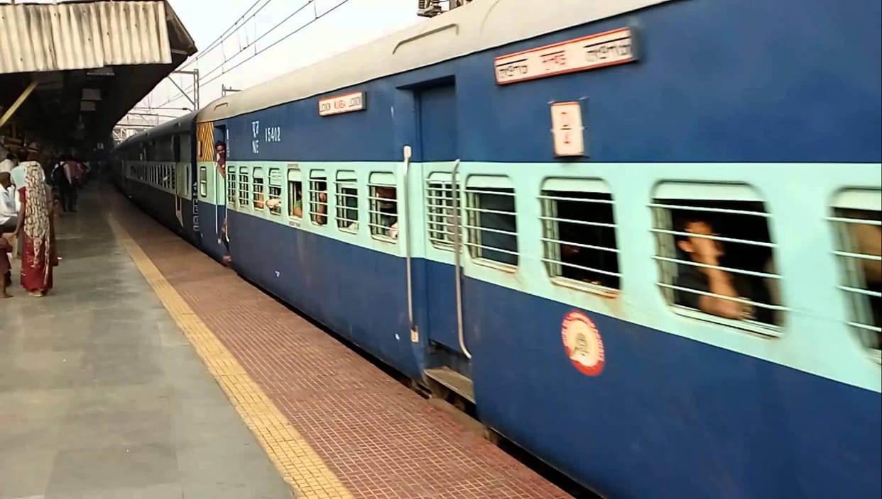 new train will move at mughalsarai railway station 