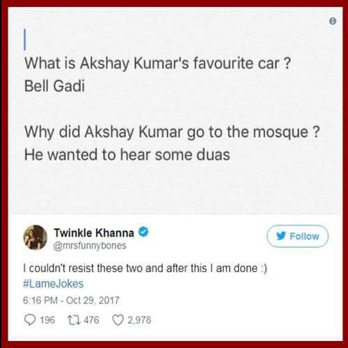 Vinod Dua calls Twinkle Khanna an embarrassed wife after she defends Akshay Kumar