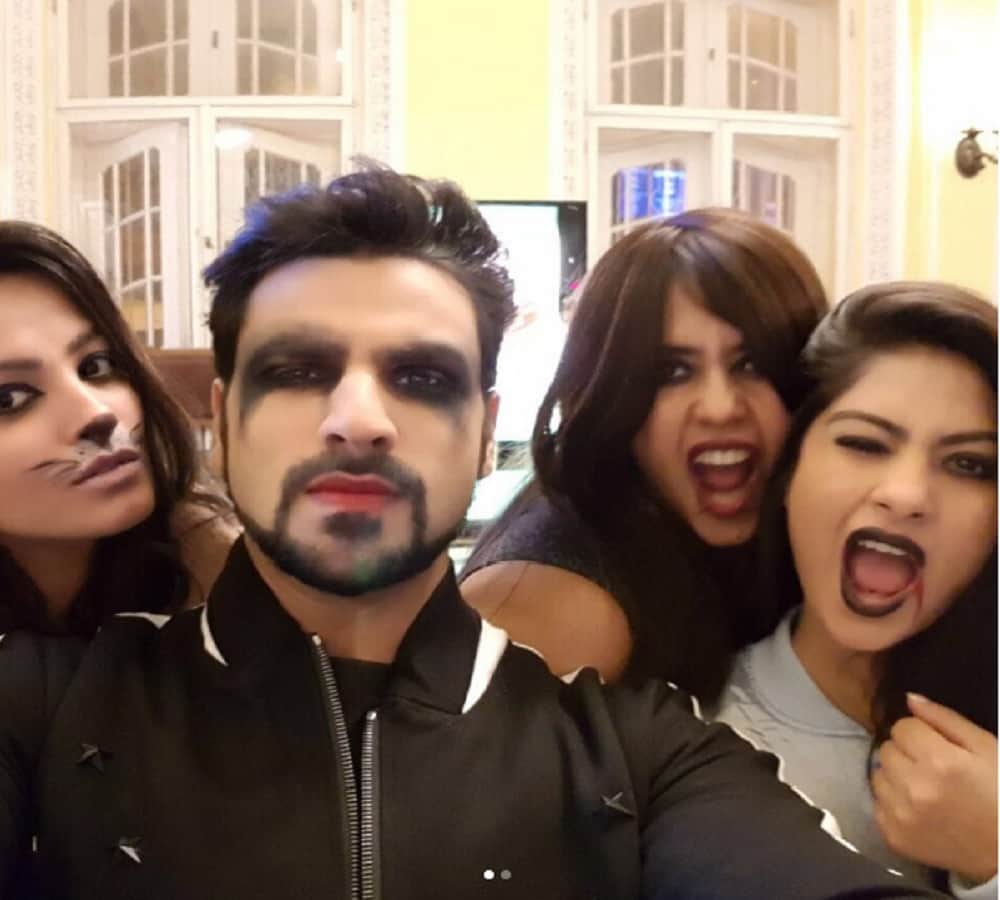 serial Yeh Hai Mohabbatein's star cast in halloween party, they are looked like spookiest