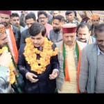himachal assembly election shahnawaz hussain rally in salooni chamba